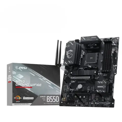 MSI B550 GAMING WIFI6E 4866MHz (OC) DDR4 Soket AM4 M.2 HDMI ATX Anakart