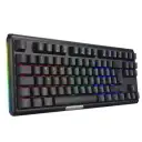 RAMPAGE CLAW SIYAH RED SWITCH RAINBOW TKL MEKANIK GAMING OYUNCU KLAVYE