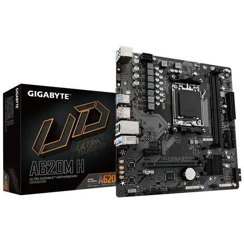 GIGABYTE A620M H AM5 DDR5 6400 MHz (OC) DP M2 mATX Anakart