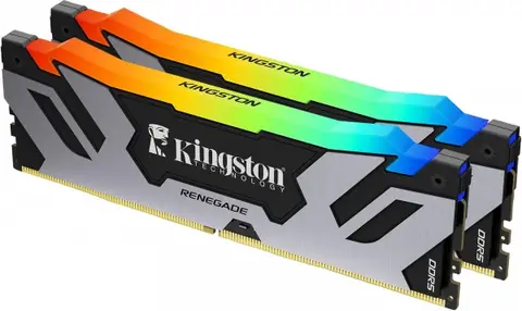 Kingston KF572C38RSAK2/32TR 32 GB (2x16) DDR5 7200Mhz CL38 RENEGADE RGB Bilgisayar Bellek