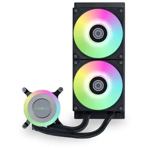 Lian Li Galahad II Lite AIO Siyah ARGB 240 mm Intel(1700p/1851p)-AMD Uyumlu Sıvı Soğutucu