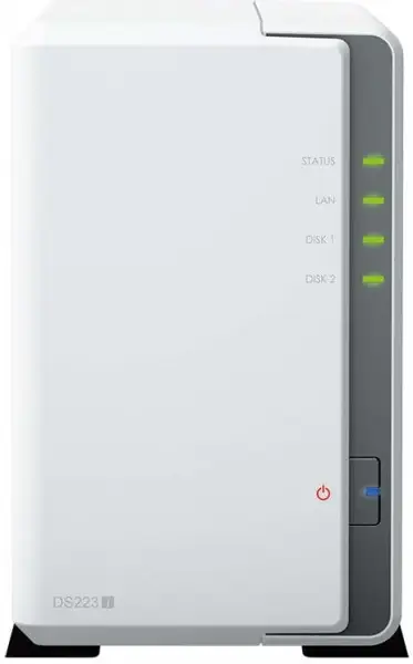 Synology DS223J RTD 1619D 1GB DDR4 2x3.5 inch HDD 1xLAN Ağ Depolama NAS