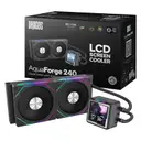 Dragos AquaForge V2 240MM Siyah ARGB LCD Ekranlı İşlemci Sıvı Soğutucu