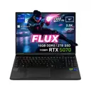 GameRaider FLUX GR16 Intel Core i9-14900HX GeForce RTX 5070 8GB 115W 16GB DDR5 2TB SSD16 inç 2.5K QHD+ 300Hz FreeDos Gaming Laptop – Çanta Hediyeli