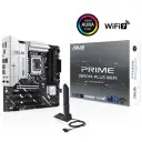 ASUS Prime Z890M-Plus WiFi 8400MHz (OC) DDR5 Soket LGA1851 M.2 HDMI DP mATX Anakart