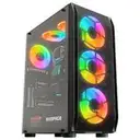 RAMPAGE HOLLOW 650W 80+  ARGB TEMPERED KASA