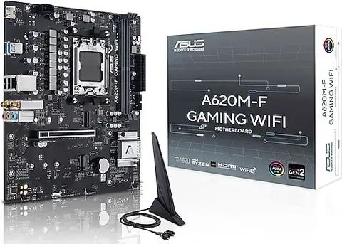 Asus Prime A620M-F Gaming Wi-Fi AMD AM5 DDR5 Micro ATX Anakart
