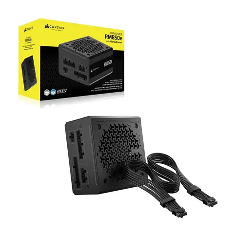 CORSAIR RM850E 850W 80+ Platinum GEN 5.1 ATX 3.1 140MM Fan Full Modüler Low Noise Güç Kaynağı