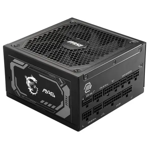 MSI MAG A1250GL PCIE5 1250W 80+ Gold Full Modüler 135mm Fanlı Güç Kaynağı