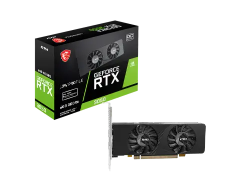 Msi GEFORCE RTX 3050 LP E 6G OC 6GB GDDR6 Geforce RTX 3050 96Bit NVIDIA Ekran Kartı