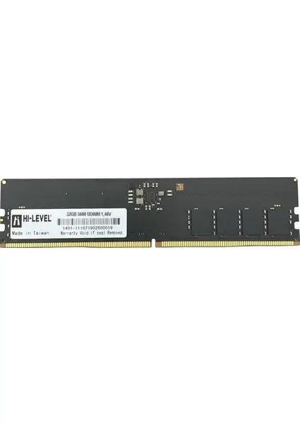 Hi-Level HLV-PC44800D5/32G 32 GB DDR5 5600Mhz CL40 Bilgisayar Bellek