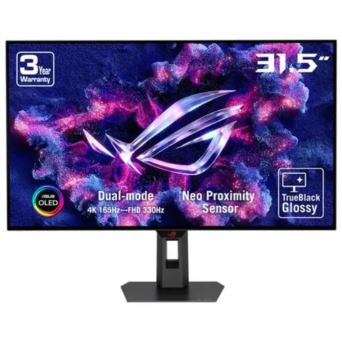 ASUS ROG Strix OLED XG32UCWG 31.5 inç 165Hz 4K UHD 0.03ms 330Hz Full HD Dual Mode Adaptive Sync WOLED Gaming Monitör