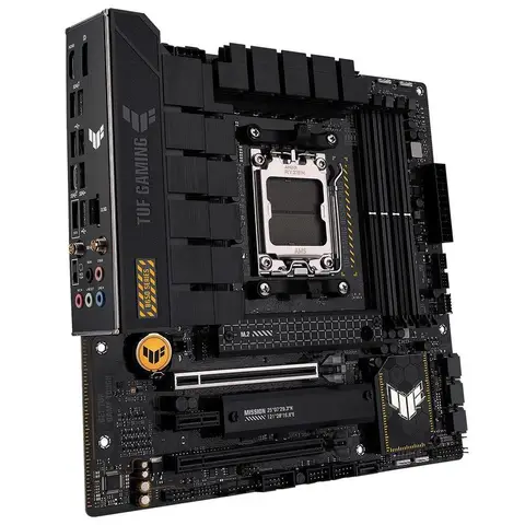 ASUS TUF GAMING B650M-PLUS WIFI AMD AM5 DDR5 6400 DP 2xM2 USB3.2 AX WiFi+BT AURA RGB 2.5Gbit LAN mATX ANAKART