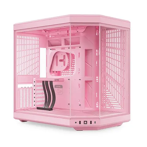 HYTE Y70 Strawberry Milk Temperli Cam USB 3.2 E-ATX Dual Chamber Mid Tower Gaming Kasa (CS-HYTE-Y70-SM) – 2 Yıl Birebir Değişim Garantili
