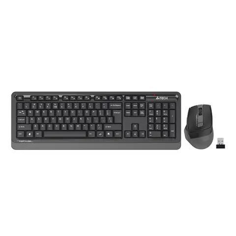 A4 Tech FG1035 Q TR 2.4Ghz Kablosuz Gri Klavye Mouse Set