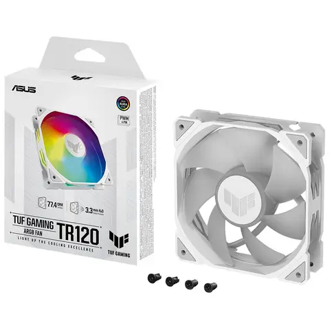 ASUS TUF TR120 ARGB 120MM BEYAZ KASA FANI