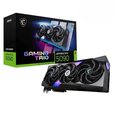 MSI GeForce RTX 5090 32G GAMING TRIO 32GB GDDR7 512 Bit DLSS 4 Ekran Kartı