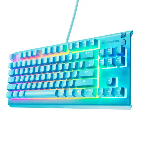 STEELSERIES Apex 3 TKL Türkçe RGB Gaming Klavye Aqua