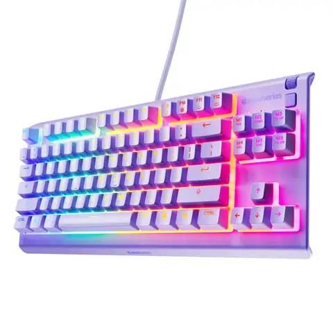 STEELSERIES Apex 3 TKL Türkçe RGB Gaming Klavye Lavender