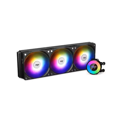 AIGO AP360 ARGB 360mm Siyah Sıvı Soğutucu