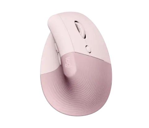 Logitech 910-006478 Lift 4000 Dpi 6 Tuşlu Ergonomik Dikey Pembe Kablosuz Mouse