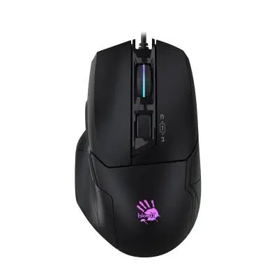 Bloody W70 MAX 10000 Cpi Usb Kablolu Siyah Gaming Optik RGB-UC3 4 Aktif Kablolu Siyah Gaming Mouse