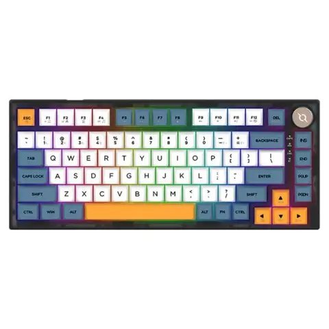AQIRYS Libertas %75 HaiMu x AQIRYS Super Silent Switch RGB Hotswap Kablosuz İngilizce Mekanik Gaming Klavye – 2 Yıl Birebir Değişim Garantili