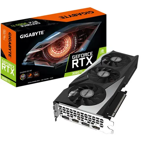 GIGABYTE RTX3060TI GAMING OC 8GB GDDR6 256 Bit RGB LED NVIDIA EKRAN KARTI