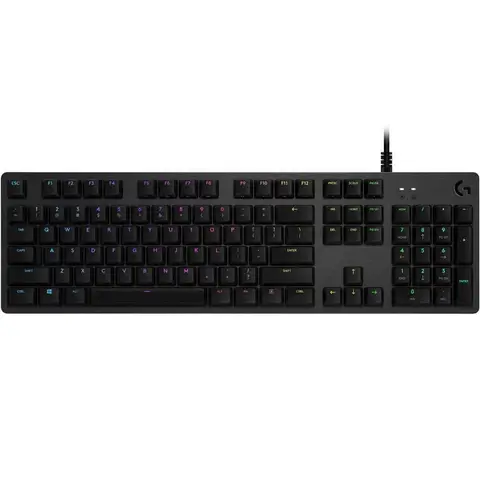 LOGITECH G512 GX BLUE SWITCH MEKANİK TR OYUNCU KLAVYESİ - SİYAH
