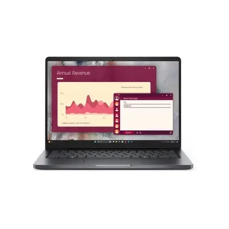 Dell BTO108 PC14250 Pro 14 Ultra 7 255U 2.0GHz 32GB 512GB SSD 14 Ubuntu Notebook Bilgisayar