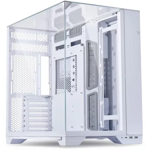 LIAN LI O11 VISION TEMPERED GLASS WHITE USB 3.0 E-ATX MID TOWER KASA