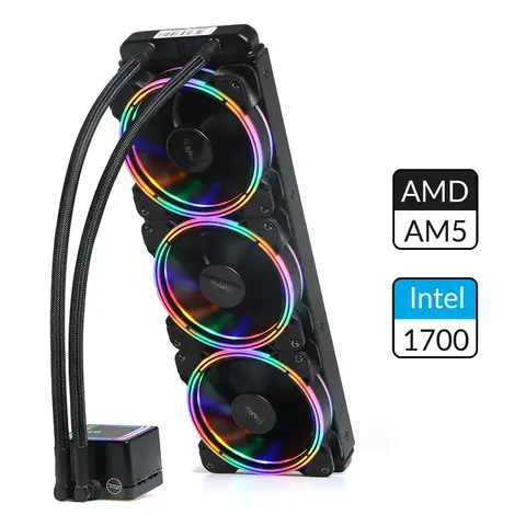 Dark DKCCW360 AquaForce W360 360 3x12cm Fixesd RGB INTEL-AMD S�v� So�utmal� ��lemci Fan�