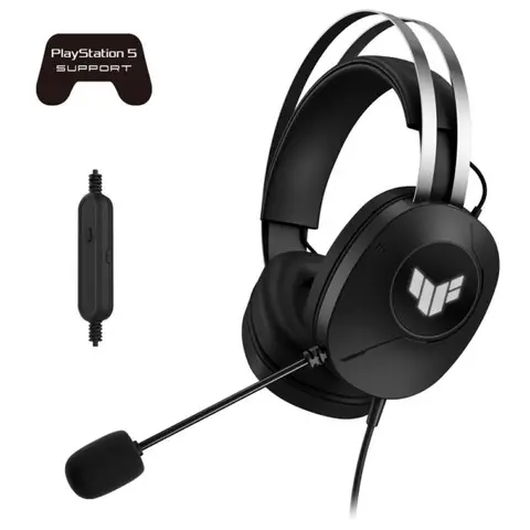 ASUS TUF GAMING H1 GEN II 7.1 Surround Siyah Gaming Kulaklık