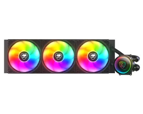 Couger CGR-PSDELRGB-B-360 Elite 360 3x12 ARGB Fanl� AMD-INTEL AM5-1700 S�v� So�utma Sistemi
