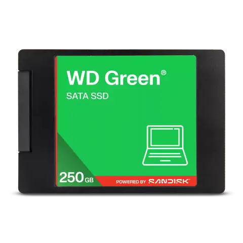 Western Digital WDS250G5G0A 250 GB 545-400Mb/s NAND SATA3 2.5 inch SSD Harddisk