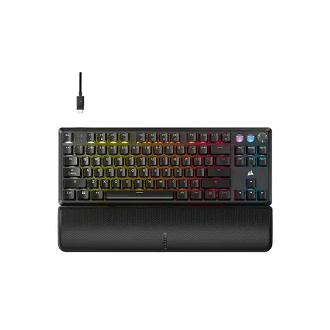 CORSAIR K70 PRO TKL High Performance Manyetik Hall Efect Switch 8K Hz RGB Mekanik Gaming Klavye