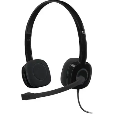 Logitech 981-000589 H151 Kablolu Siyah Mikrofonlu Kulakl�k