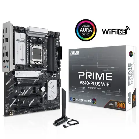 ASUS Prime B840-PLUS WiFi 7600MHz (OC) DDR5 Soket AM5 M.2 HDMI DP ATX Anakart