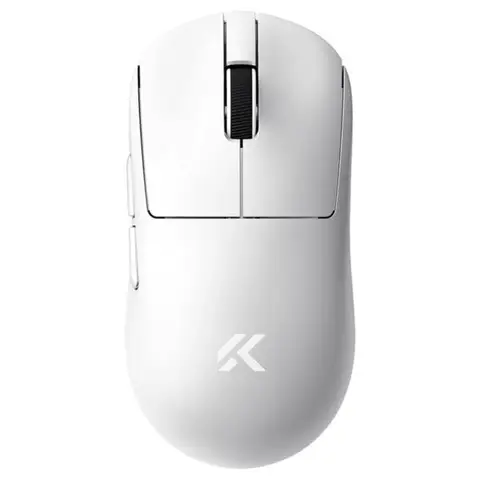 MCHOSE A7 V2 Pro White 8K Hz PAW3395 Sensör Kablosuz Simetrik Gaming Mouse (HW-A7V2-2)