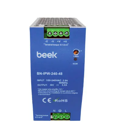 Beek BN-IPW-240-48 240 Watt AC - DC 48V 5A Çıkışlı Güç Kaynağı