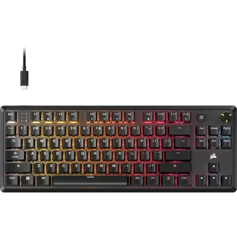 CORSAIR K70 Core TKL RGB Red Mekanik Gaming Klavye
