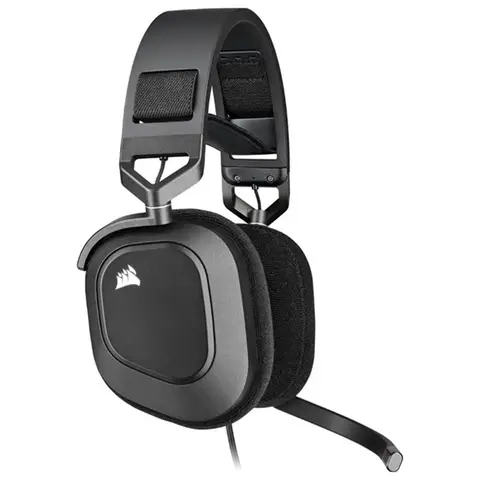 CORSAIR HS80 RGB Premium 7.1 Surround Kablolu Gaming Siyah Kulaklık