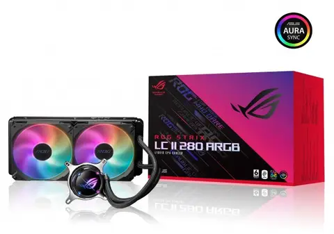 Asus ROG STRIX LC II 280 2x14cm ARGB Fan V2 INTEL-AMD S�v� So�utmal� ��lemci Fan�