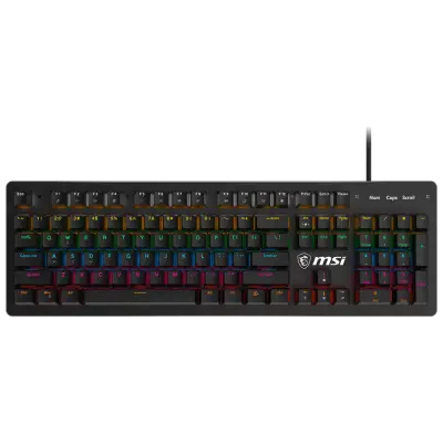 MSI Forge GK300 RGB Red Switch Kablolu Mekanik Oyuncu Klavyesi