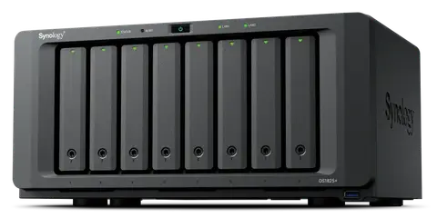 Synology DS1825 PLUS Ryzen V4500B 8 GB DDR4 8x 3.5 inch HDD M2 2 Port LAN Ağ Depolama NAS Cihazı