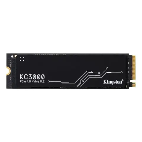 Kingston 4TB KC3000 NVMe PCIe Gen4 x4 Okuma 7000MB – Yazma 7000MB M.2 SSD (SKC3000D/4096G)
