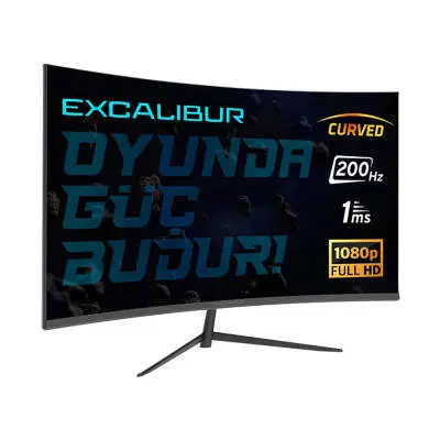 Casper E238FHD-G 1ms 200Hz Hdmi Dp 1920x1080 23.8 Curved Monitör