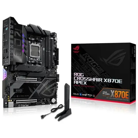 ASUS ROG CROSSHAIR X870E APEX 9600MHz (OC) DDR5 Soket AM5 M.2 Type-C ATX Anakart
