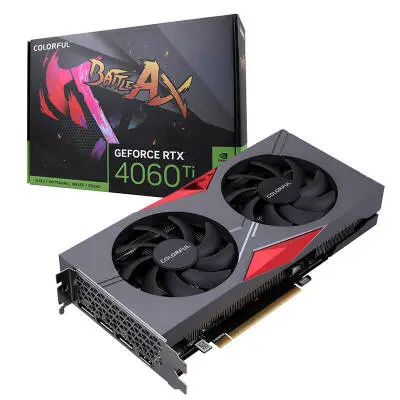 Colorful RTX4060Ti (NB DUO 8GB-V) Nvidia GDDR6 128Bit Hdmi.Display Çift Fan 8GB Ekran Kartı