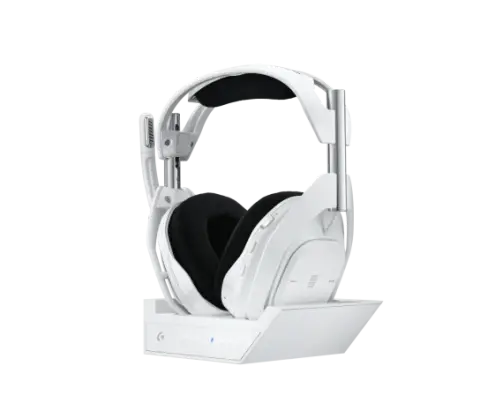 Logitech 939-002134 G Astro A50 X LightSpeed Baz İstasyonlu Beyaz Kablosuz Mikrofonlu Kulaklık